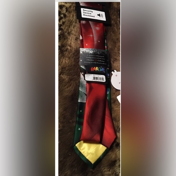 Jerry Garcia TIE Holiday Cheer Grateful Dead Band Limited Ed. Collectible NEW! - Picture 2 of 3